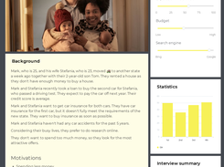 Young family, new insurance – free persona template