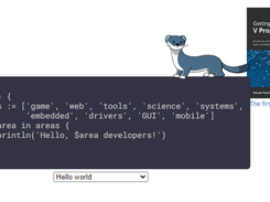 V Programming Language Screenshot 1