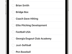 V1 Baseball App Screenshot 3