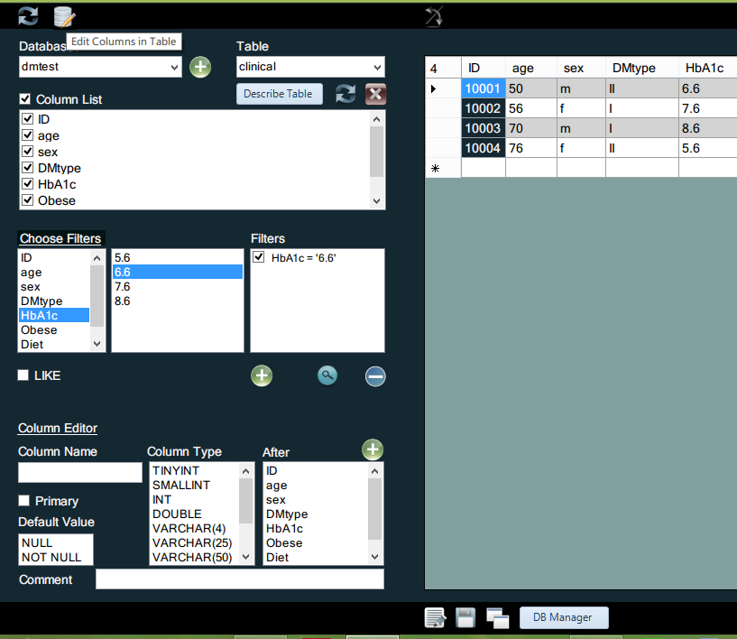 Mysql db editor free development software downloads at sourceforge