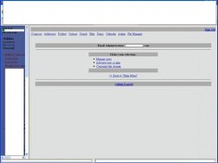 No-frills Email Administration Menu
