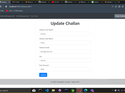 Update Challan