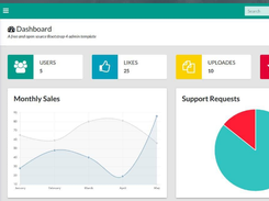Vali Admin Screenshot 1