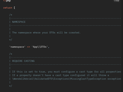 Validated DTO for Laravel Screenshot 1