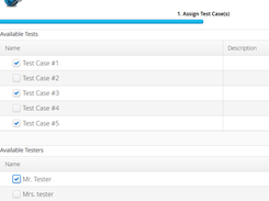 Assign Test Executions