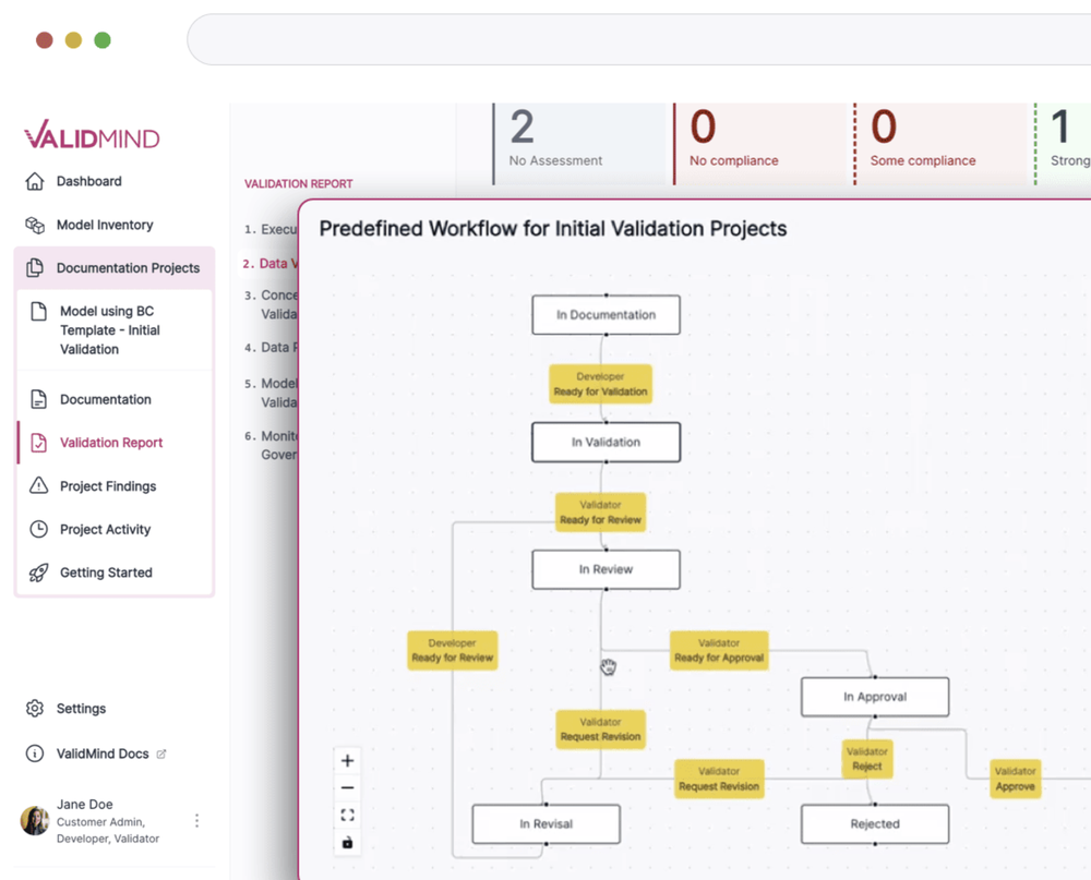 ValidMind Screenshot 1