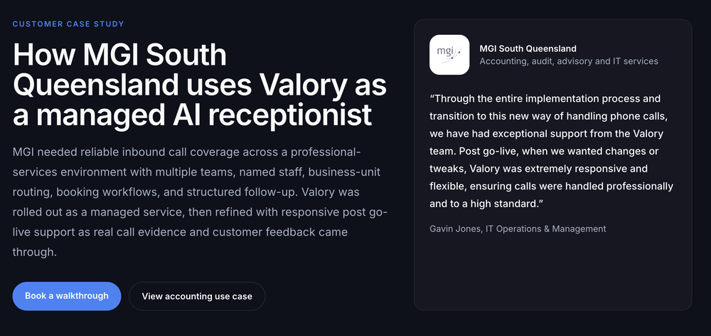 Valory AI Screenshot 1