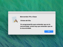 Corriendo en MacOSX