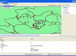 Topology View during Simulation