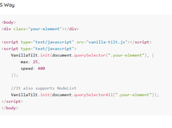 vanilla-tilt.js Screenshot 1