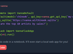 Vanna.AI Screenshot 1