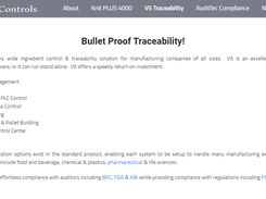 V5 Traceability Screenshot 1