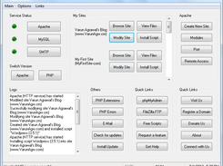 Varal WAMP Control Panel