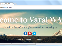 Varal WAMP Sample Site