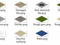 Isometric Ground Tiles Examples