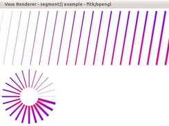 line segments rendering