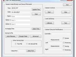 VASIC Data Acquisition GUI Screenshot 1
