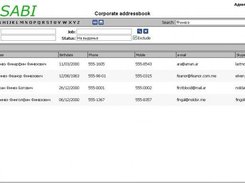 Ajax based UI seach result