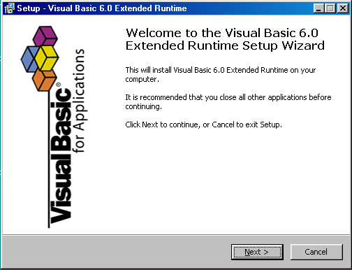 Microsoft Visual Basic 6.0 Runtime