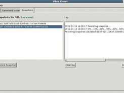 Snapshot Manager Window