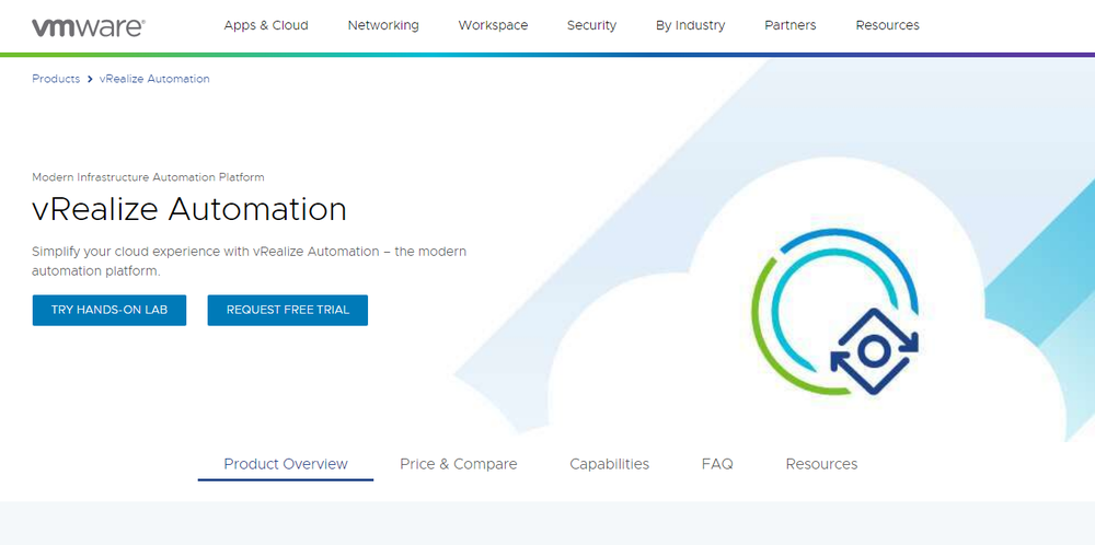 VMware Cloud Foundation Automation Screenshot 1