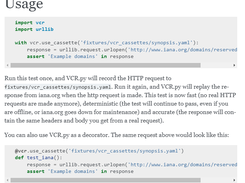 VCR.py Screenshot 1