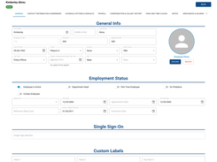 VCS HR Employee Profile Creation