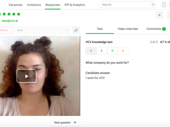 VCV Digital Recruiter Screenshot 2