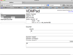 VDMPad menu