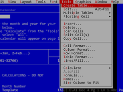 WordPerfect 6 running in vDosPlus