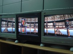 "Navegar solamente" en 3 monitores (Cluster gráfico).