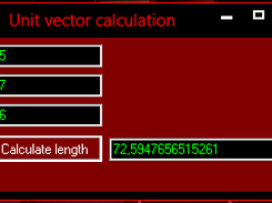 i, j, k unit vector calculation