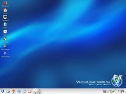 Vector Linux SOHO 5.1.2 default KDE screenshot