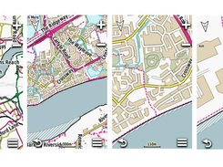 screenshots from my Garmin