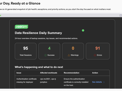 Preview an AI generated snapshot of job health, exceptions, and priority actions, so you start the day focused on what matters most.