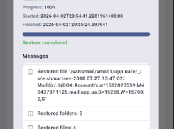 Veeam for Dovecot Helper Screenshot 4