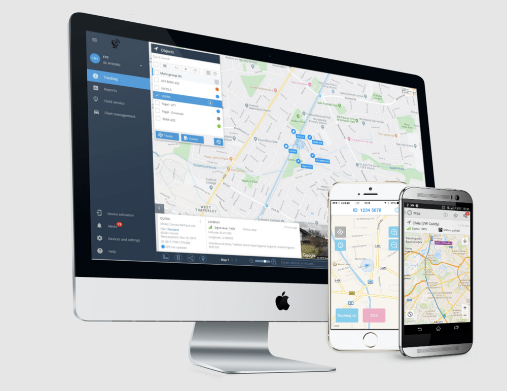 Vehicle Tracking Software SaaS Screenshot 1