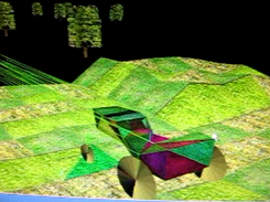 vehicle simulator 3D in GameMaker  Screenshot 2