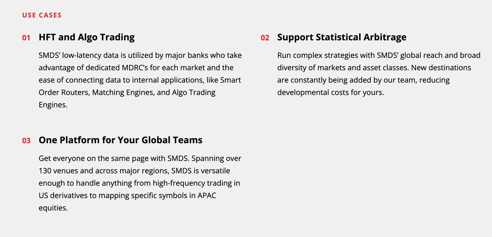 Exegy Software Market Data System (SMDS) Screenshot 1