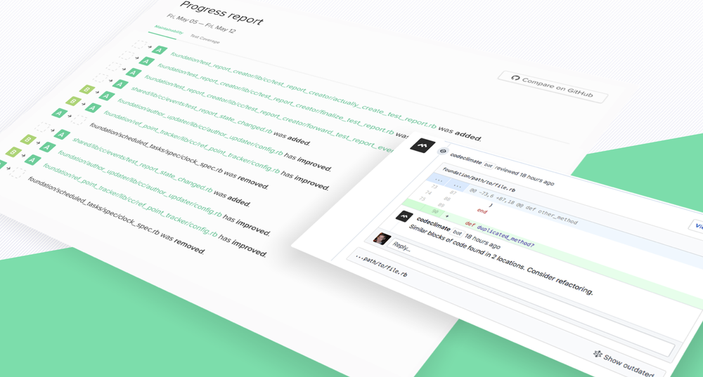 Code Climate Screenshot 1