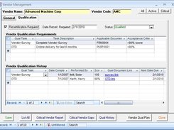 Vendor Qualification