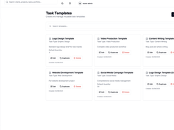 Task Templates