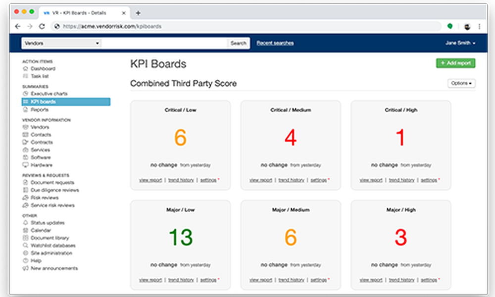 VendorRisk Screenshot 1