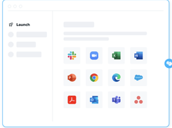 Applications Isolation: With Venn you can protect all work applications. Chrome, SaaS Apps, Office 365, Edge, Adobe, Safari, Web Conferencing (Zoom, Webex, Teams, etc) and many other apps.