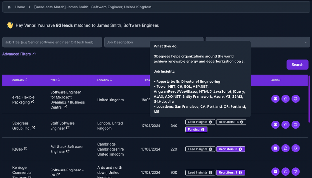 Vente AI Screenshot 1