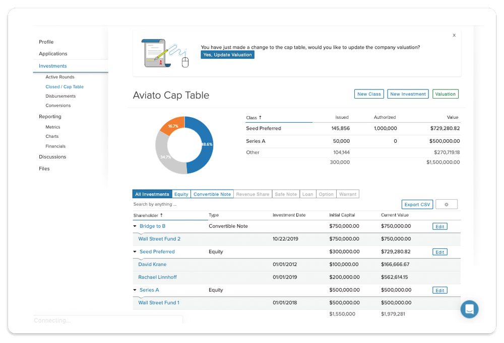 Venture360 Screenshot 1