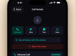 AI call screening with caller details and urgency