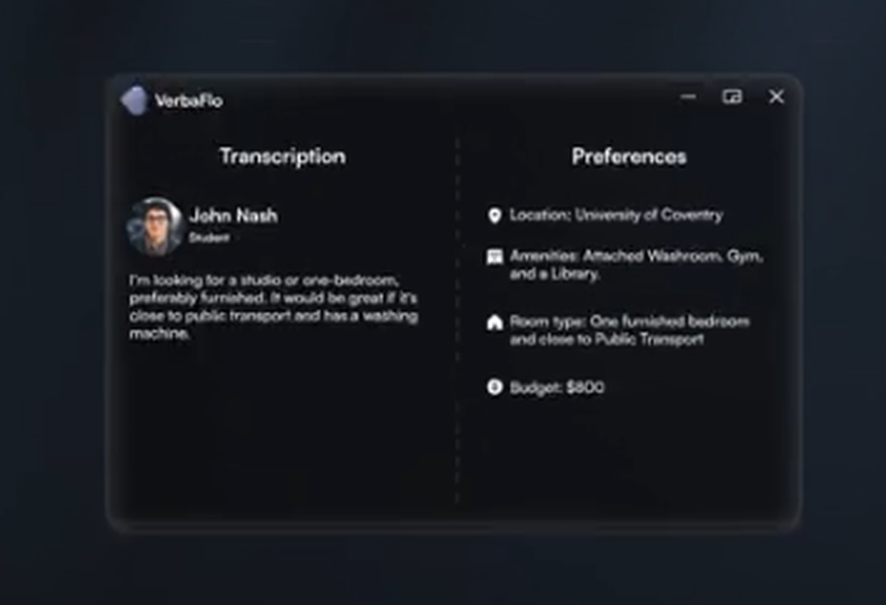 VerbaFlo Screenshot 1