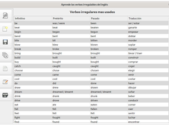 verbosIrregulables Screenshot 1
