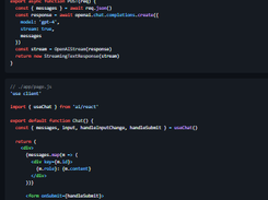 Vercel AI SDK Screenshot 1
